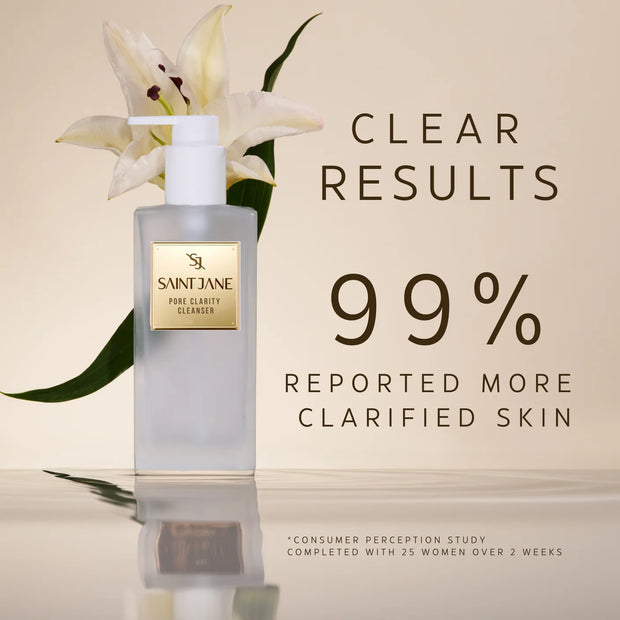 Pore Clarity Hyaluronic + Flower Acid Cleanser Glow Apothecary