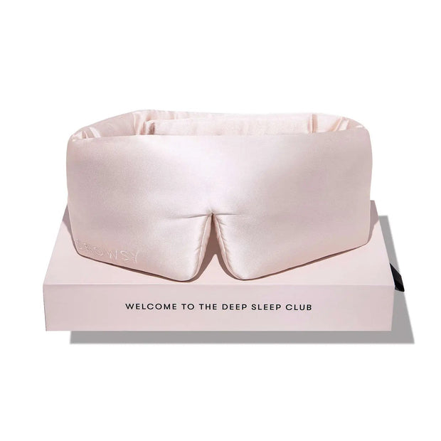 Sunset Pink Silk Sleep Eye Mask (Copy) Drowsy Sleep Co.