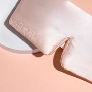 Sunset Pink Silk Sleep Eye Mask (Copy) Drowsy Sleep Co.
