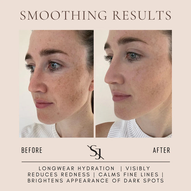 Hydrating Petal Cream - Daily Moisturizer with Hyaluronic Acid, Peptides + Vitamin C Saint Jane