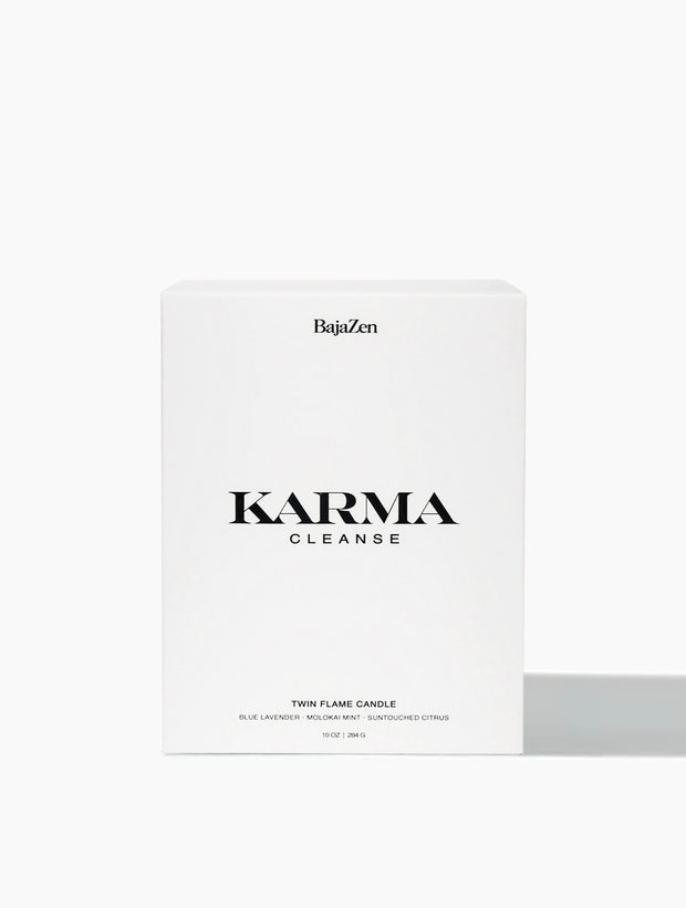 Karma Cleanse Candle Baja Zen