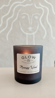 Morning Wood Candle Pretty Palm Candle Co
