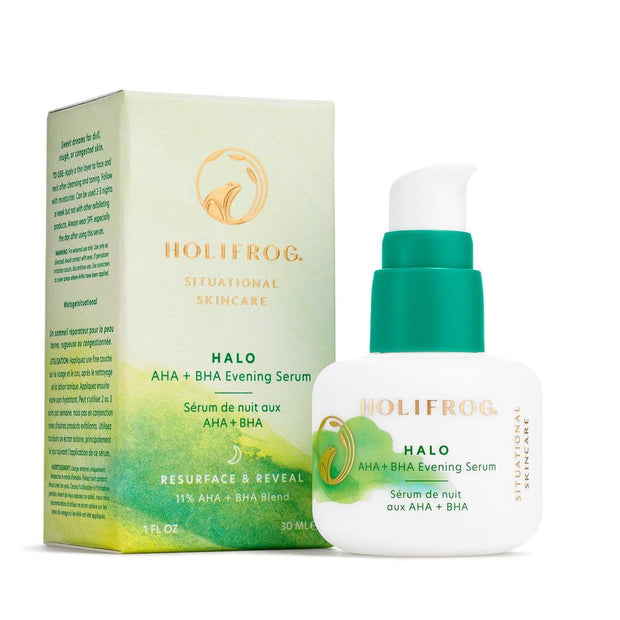 Halo AHA + BHA Evening Serum HoliFrog