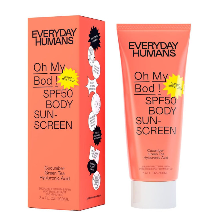 Oh My Bod! SPF50 Body Sunscreen Everyday Humans
