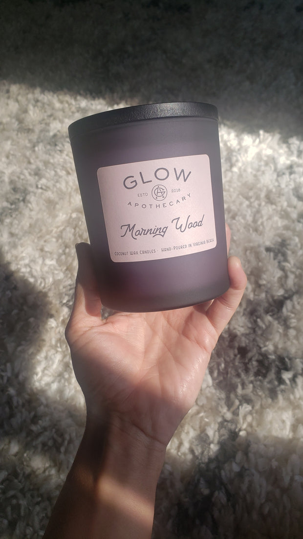 Morning Wood Candle Pretty Palm Candle Co