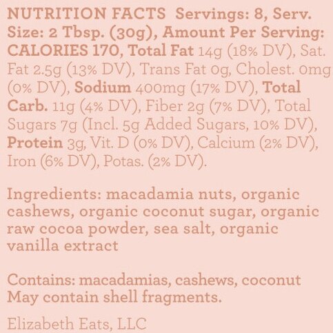 Salted Chocolate Nut Butter Elizabeth Eats