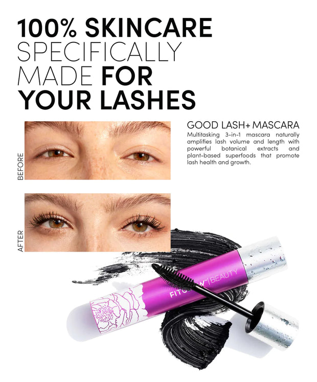 VEGAN GOOD LASH+ MASCARA FITGLOW BEAUTY