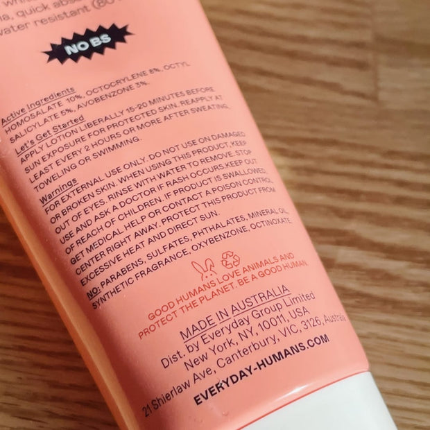 Oh My Bod! SPF50 Body Sunscreen Everyday Humans